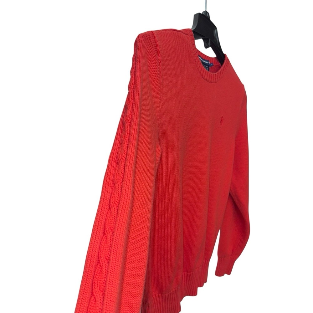 Vintage 90s Ralph Lauren Golf Women Cable Knit Sweater Size‎ Large - Picture 3 of 7